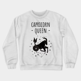 capricorn queen Crewneck Sweatshirt